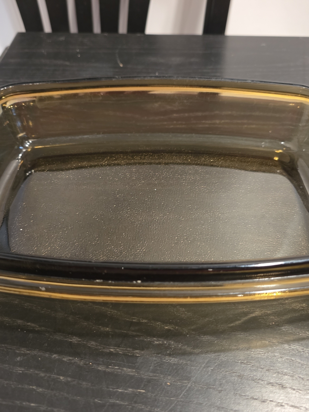 Amber Glass Baking Dish